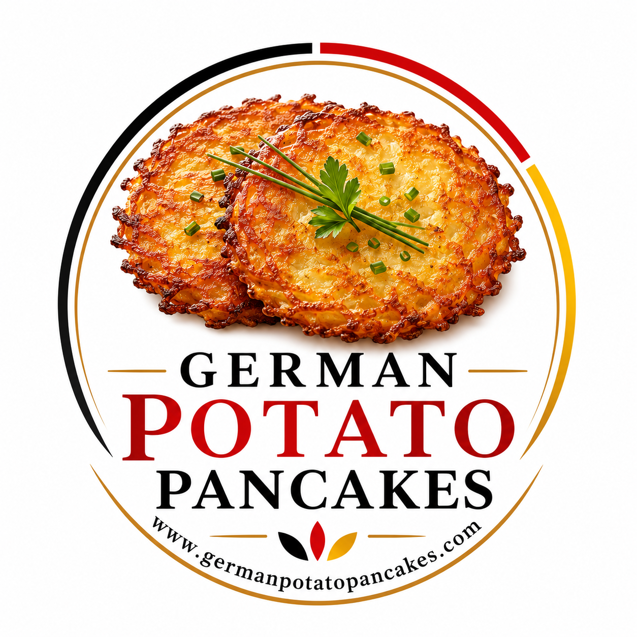 German Potato Pancakes Logo